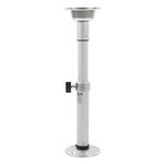 Aramox RV Table Pedestal,540‑760mm Aluminium Alloy Table Pedestal Stand Telescopic Detachable Table Legs for Marine Boat Yacht Caravan