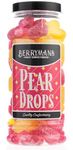 Original Pear Drops Retro Boiled Sweets Gift Jar By Berrymans Sweet Shop - Classic Sweets, Traditional Taste.