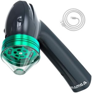 Mamba Original USB One-Hand Spice Grinder with Aluminum Teeth, Gray
