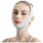 FLOMBIFY LS7 V-Line Mask Chin Up Mask V Shaped Face Mask Jaw Exerciser, Reusable V Line Mask Facial Slimming Strap Double Chin Reducer, Chin Up Mask Face Lifting Belt, V Shaped Slimming Face Mask