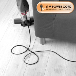 Beldray 2-in-1 Upright & Handheld Vacuum Cleaner – Bagless, HEPA, 600W