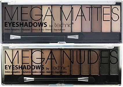 Technic Duo Set Mega Matte & Mega Nudes Eyeshadow Palettes