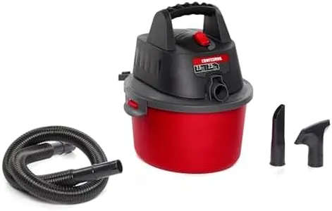 CRAFTSMAN CMXEVBE17250 2.5 Gallon 2.5 Peak HP Wet/Dry Vac, Portable Shop Vacuum with Attachments