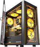 MUSETEX ATX PC Case, 6 PWM ARGB Fan