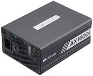 Corsair AX1600i Digital 80 PLUS TITANIUM Full Modular ATX Power Supply Unit - Black