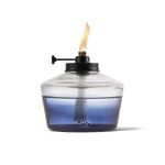 TIKI Brand 1118078 Adjustable Flame Watercolor Glass Torch 6.25-inch, Blue