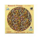 SunsOut Jigsaw Puzzle 1000 pieces - Lori Schory - Monarch Frenzy