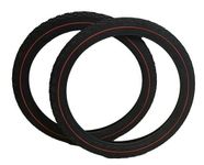 Hard To Find Bike Parts Pair Of 20 x 2.125 (57-406) BMX Raleigh T1246 Chopper Rear Redline MTB Tyres