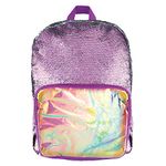 Style.Lab by Fashion Angels Magic Sequin Backpack - Purple Holo/Seafoam