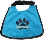 Chic Handmade & Embroidered Dog Bib/bandana/scarf: Your Pup's Ultimate Style and Drool Defense – Personalized Perfection for Pampered Pets! Choose colours & size - ANY breed - Top style