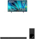 Sony BRAVIA 3 43 Inch 4K Google TV + Sony HTG700 Atmos Soundbar with Wireless Subwoofer