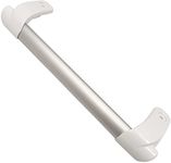 Spares2go Long Door Bar Handle Compatible with Hotpoint Fridge Freezers (Silver/White)