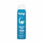 hoop Pain Relief Spray | Cooling Formula For Instant Relief From Back Pain, Leg Pain, Lumbar Pain, Knee Pain, Joint Pain, Sports Injuries, Muscle Pain | 80 g