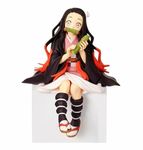 Awestuffs Action Figure Limited Edition for Car Dashboard, Decoration, Cake, Office Desk & Study Table (Nezuko Sitting Demon Slayer)