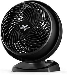 Vornado 52 Whole Room Air Circulator Fan with 3 Speeds, Black