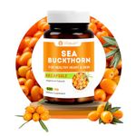 Vitawin Sea Buckthorn For Healthy Heart, Immunity Power, Skin Care & Body Detox, Natural Herbal Nutrition Supplement, Veg - 60 Capsules