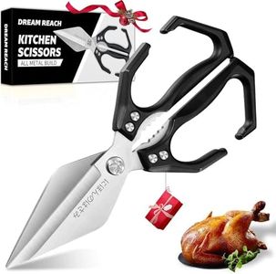 Dream Reach Kitchen Shears for Food Heavy Duty Poultry Shears with Ergonomic Handle, Japanese High-Carbon Steel Culinary Scissors for Chicken, Meat, Seafood, Bone Cutting, Christmas Gifts for Men