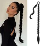 32 inch Long Braided Ponytail Exten