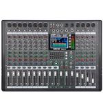 Audio Mixer, 12 Channel Sound Mixer with DJ Mixer Board Capabilities 7 Band EQ LED Display 48V and Sound BT Mixer USB/SD/FM/WMA Output for Live Streaming Podcasting DJ Black PRO