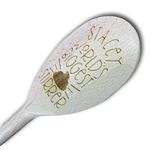 Personalised Wooden Spoon Engraved | Biggest Poo Stirrer | Funny Wooden Spoon | Personalised Kitchen Gift | Cooking Gift | Shit Stirrer | Kitchen Present