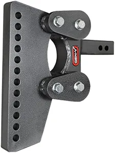 GEN-Y GH-1003 The BOSS Torsion-Flex Weight Distribution Adapter 9.5" Drop Hitch Only for 2" Receiver - 10,000 LB Towing Capacity - 1,100 LB Tongue Weight