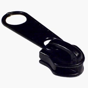 JEEP SLIDER # 10 COIL YKK BLACK