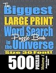 The Biggest LARGE PRINT Word Search