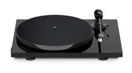 Pro-Ject E1 BT AT3600L Record Player Preamped Bluetooth Transmitter - Black
