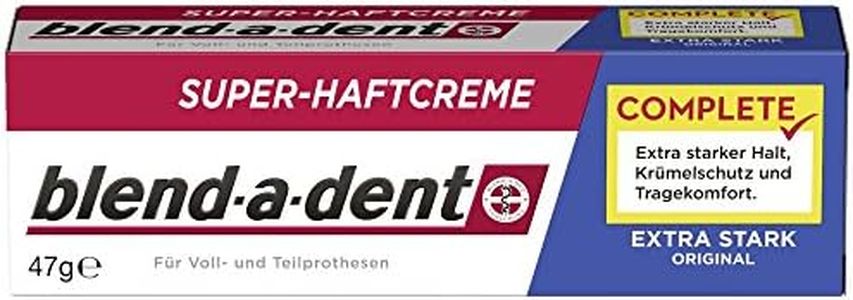blend-a-dent Super Adhesive Cream Extra Strong, Pack of 3 (3 x 47 g)