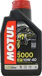 Motul 5000 10W40 4 Stroke Motorcycle Oil 1L Semi Synth *