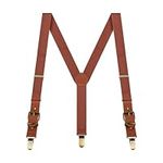 MYHAPL Mens Suspenders,Y-Back Adjus