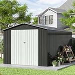 HOGYME 8x12 FT Outdoor Storage Shed