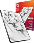 ZAGG InvisibleShield Fusion Canvas Screen Protector for iPad Air 13 [2024] [13-Inch], Stylus-Friendly, Paper-like Matte Texture, Case-Friendly, Scratch-Resistant, Easy Application (Transparent)