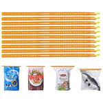 INOVERA (LABEL) Plastic Airtight Leakproof Bag Sealer Sealing Clips Sticks Chips, Pack of 30, Assorted Color