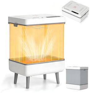 CNZHONGYINI 35L Towel Warmer Bucket for Bathroom, Foldable Electric Hot Towel Warmer for Spa, Large Heated Towel Warmer with 24H Timer & Auto Shut-Off, Portable Blanket Warmer for Home