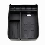 Dreamseek Center Console Organizer Compatible with Highlander 2008 2009 2010 2011 2012 2013 Interior Middle Armrest Storage Box Holder Tray