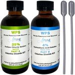 AllOne Wellness | Chlorine Dioxide WPS KIT ClO2 Sodium Solution 25% HCL 4% 2 Part CDS Glass 118 ml (4 oz) Water Purification Solution Drops Product of Canada