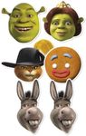 Star Cutouts SMP353 "Shrek" Cardboard Mask (Pack of 6)