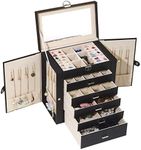 BOOVO Large Capacity Jewelry Storag