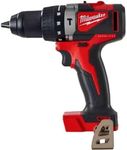 Milwaukee M18 BLPD2 18V Li-Ion M18 Heavy Duty Hammer Combi Drill - Body Only, Red