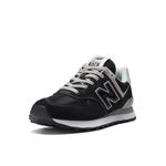 new balance Womens 574 Black (001) Running Shoe - 7 UK (WL574EVB)