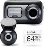 Nextbase 522GW Dash Cam Front and Rear Camera - 2K 1440p Car Camera Dashcam - WiFi, GPS, Bluetooth, Night Vision, Voice Control, Parking Mode, Emergency SOS, IPS Touch Screen - 64GB Micro SD Included