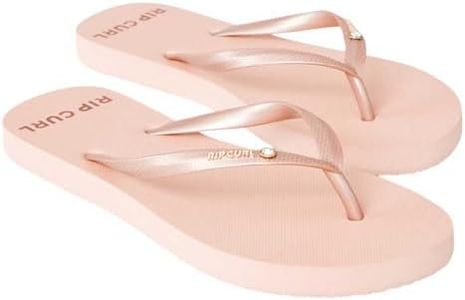 Rip Curl Women's Premium Surf Bloom Thongs, Rose Gold, 9 US