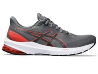 ASICS Mens GT-1000 12 Carrier Grey/True Red Running Shoe - 8 UK (1011B631.021)
