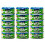 Fish 4 Ever - 15x 160g Azores Skipjack Tuna Steaks In Organic Olive Oil - Sustainably Fished. Tin Canned Food Rich In Omega-3, Great For Making Sandwich Spread Or Hot And Cold Snacks (Pack of 15)