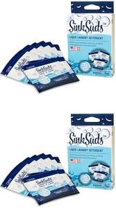 SinkSuds Travel Laundry Detergent Liquid Soap + Odor Eliminator for All Fabrics Including Delicates, Sink-Packets, 0.25 Fl Oz (Pack of 16)