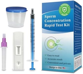 Fertility Home Test Kit for Men-Trak Plus Male Fertility Testing System- Shows Normal or Low Sperm Count- Easy to Read Results-Convenient, Accurate, Private