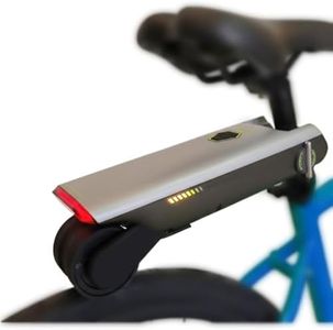 WOWOBONTOY Electric Bike Power Assist 25KMH 50KM Range, 200W Motor 18V 10Ah Battery, Portable 2kg E-Bike Booster Kit with 4 Assist Modes App Control, Fits MTB & Road Bikes (Blue)
