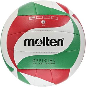 Molten Volley Ball - 5, White/Green/Red