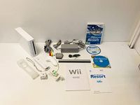 Nintendo Wii Console with Wii Sports + Wii Sports Resort and Motion Plus Controller (Wii)